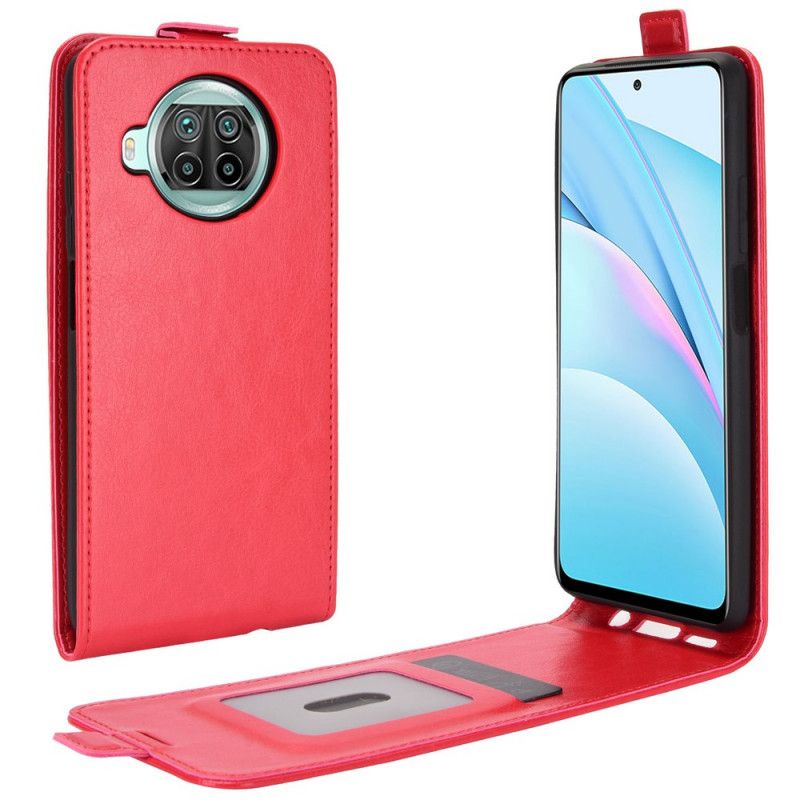 Flip Cover Læder for Xiaomi Mi 10T Lite 5G / Redmi Note 9 Pro 5G Sort Lodret Klap