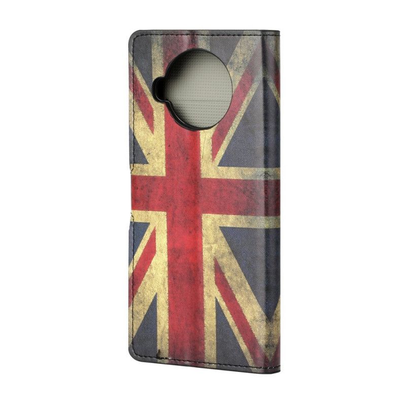 Flip Cover Læder Xiaomi Mi 10T Lite 5G / Redmi Note 9 Pro 5G Englands Flag Original