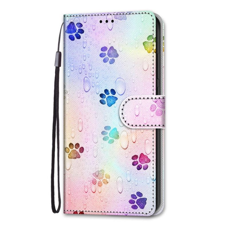 Flip Cover Læder Xiaomi Mi 10T Lite 5G / Redmi Note 9 Pro 5G Kattespor