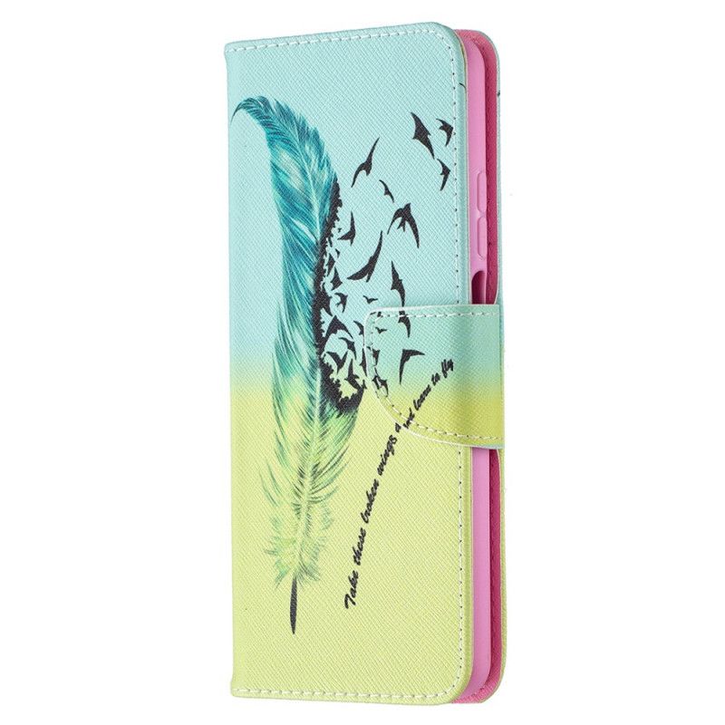 Flip Cover Xiaomi Mi 10T Lite 5G / Redmi Note 9 Pro 5G Mobilcover Lær At Flyve