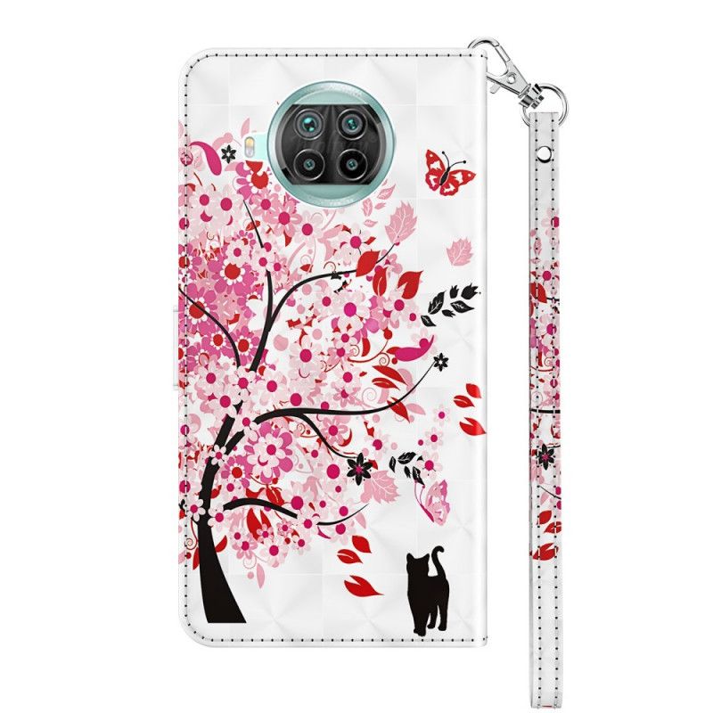 Flip Cover Xiaomi Mi 10T Lite 5G / Redmi Note 9 Pro 5G Mobilcover Lyserødt Træ