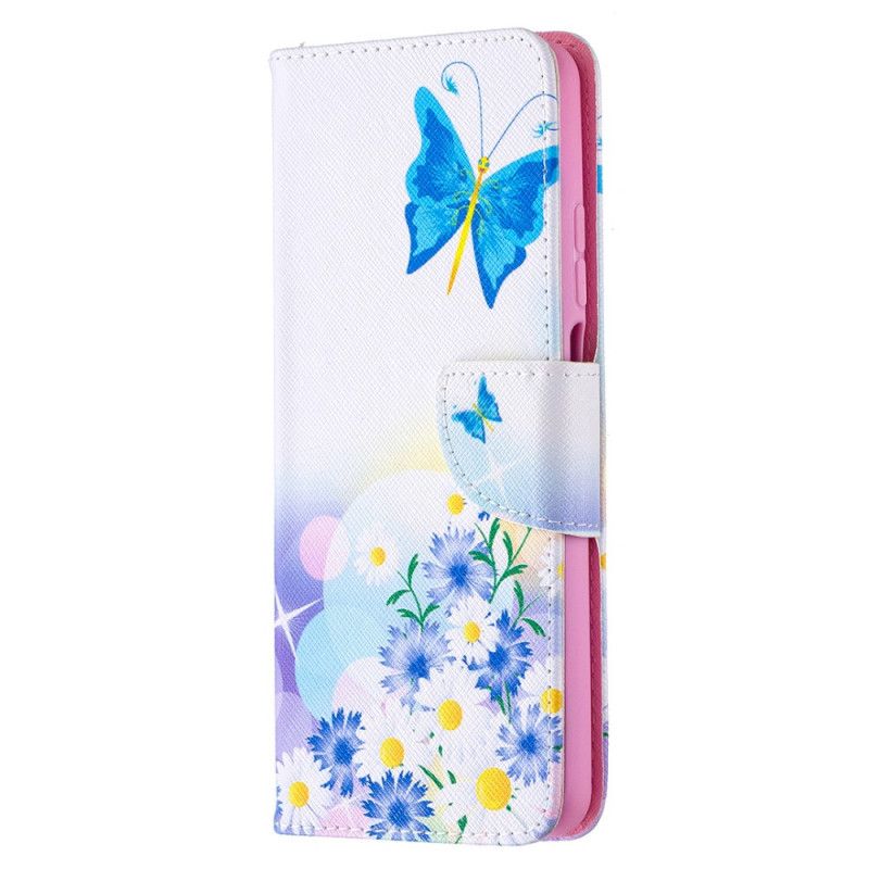 Flip Cover Xiaomi Mi 10T Lite 5G / Redmi Note 9 Pro 5G Sommerfugle Af Drømme