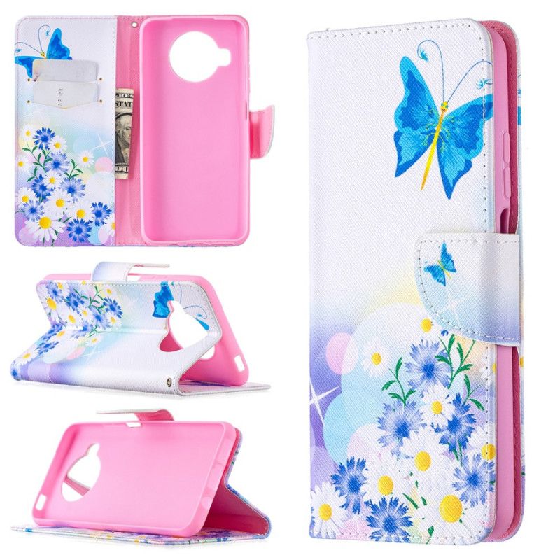 Flip Cover Xiaomi Mi 10T Lite 5G / Redmi Note 9 Pro 5G Sommerfugle Af Drømme