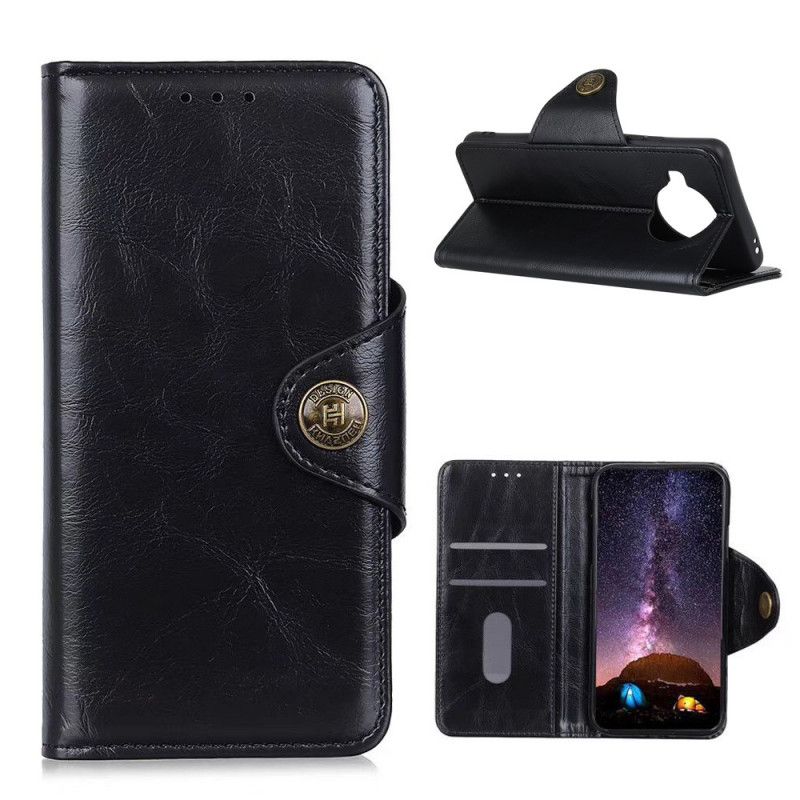 Flip Cover Xiaomi Mi 10T Lite 5G / Redmi Note 9 Pro 5G Sort Mobilcover Khazneh