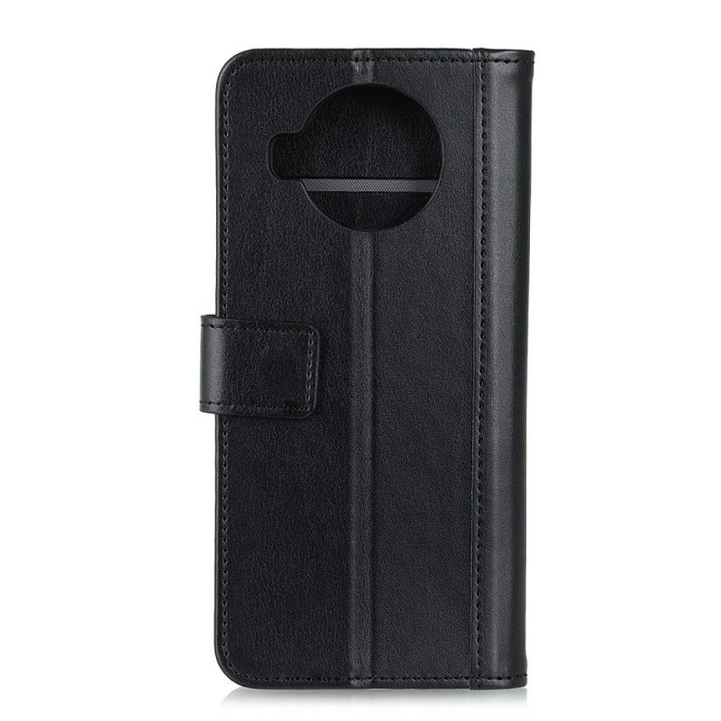 Flip Cover Xiaomi Mi 10T Lite 5G / Redmi Note 9 Pro 5G Sort Mobilcover Læderstil