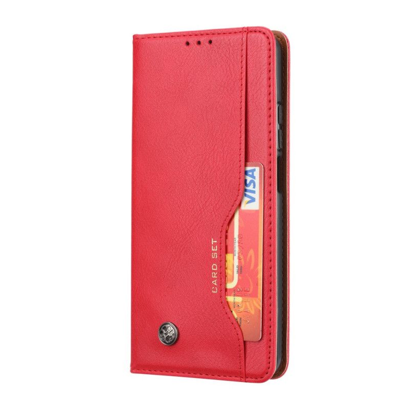 Læder Cover Xiaomi Mi 10T Lite 5G / Redmi Note 9 Pro 5G Sort Kortholder