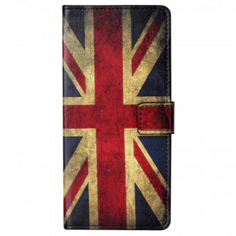 Flip Cover Samsung Galaxy M23 5G Engelsk Flag