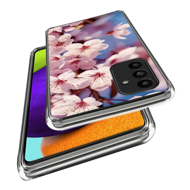 Cover Samsung Galaxy A15 Ferskenblomster