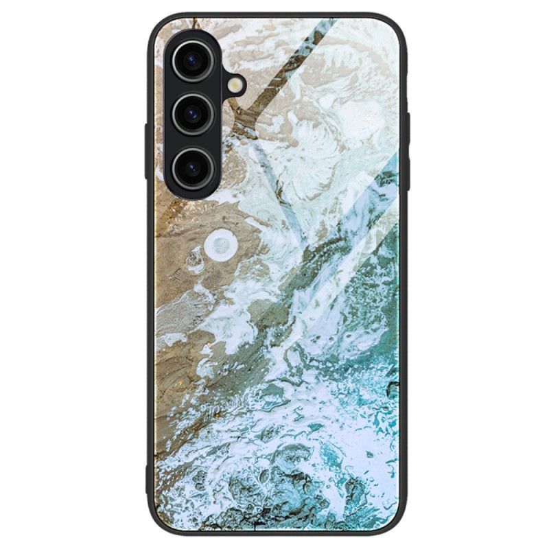 Cover Samsung Galaxy A15 Hærdet Glas I Marmorstil