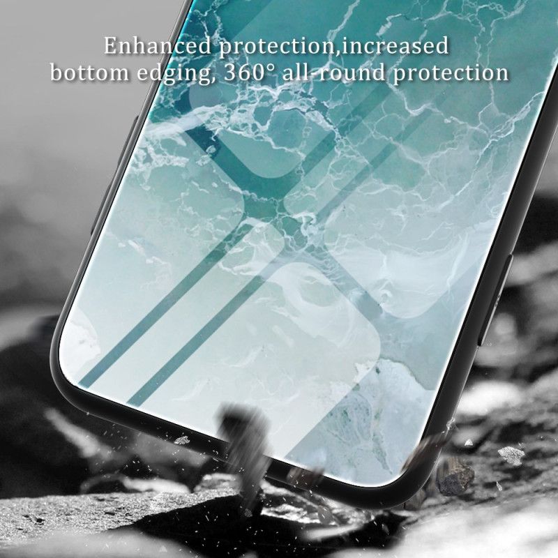 Cover Samsung Galaxy A15 Hærdet Glas I Marmorstil