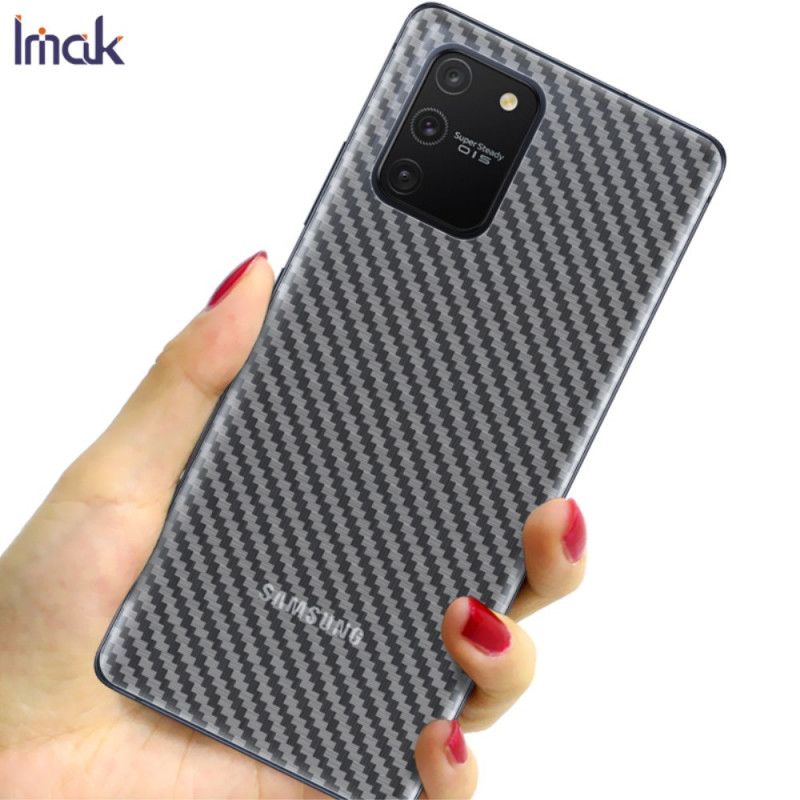 Bagfilm Samsung Galaxy S10 Lite Carbon Imak Stil