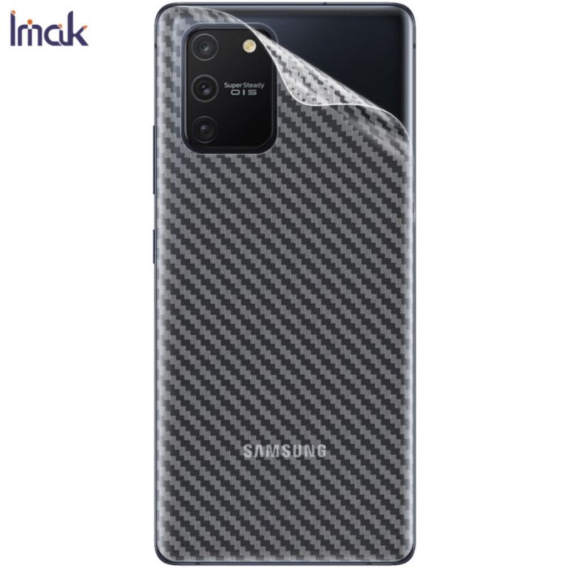 Bagfilm Samsung Galaxy S10 Lite Carbon Imak Stil