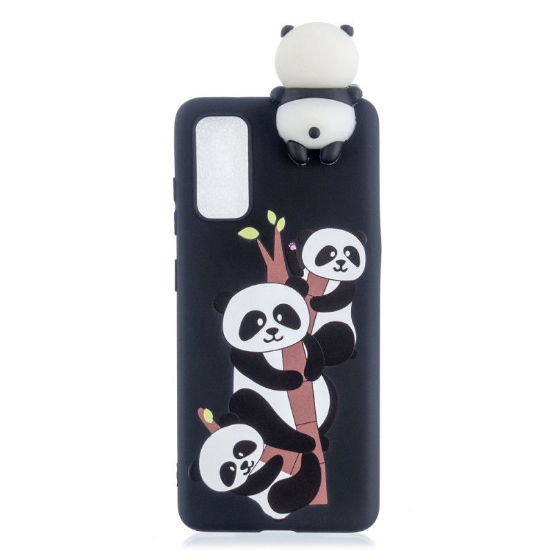 Cover for Samsung Galaxy S10 Lite Hvid 3D Super Panda