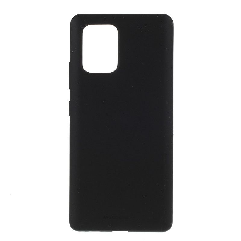 Cover for Samsung Galaxy S10 Lite Sort Kompakt Kviksølv