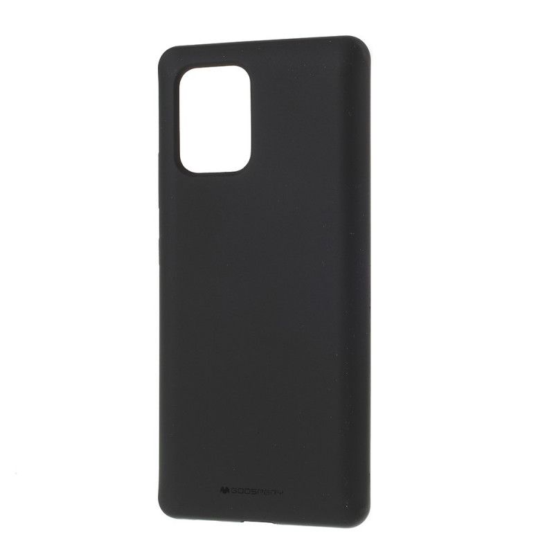 Cover for Samsung Galaxy S10 Lite Sort Kompakt Kviksølv