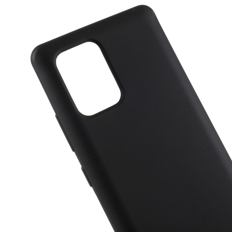 Cover for Samsung Galaxy S10 Lite Sort Kompakt Kviksølv