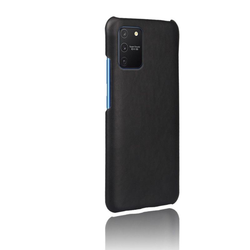 Cover for Samsung Galaxy S10 Lite Sort Ksq Lædereffekt