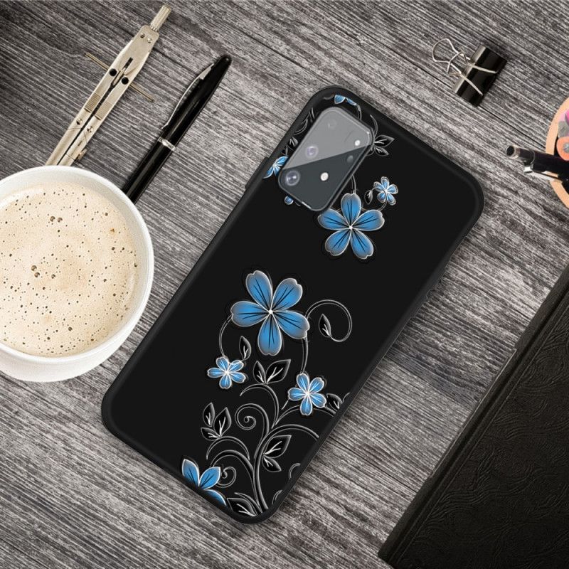 Cover Samsung Galaxy S10 Lite Blå Blomster