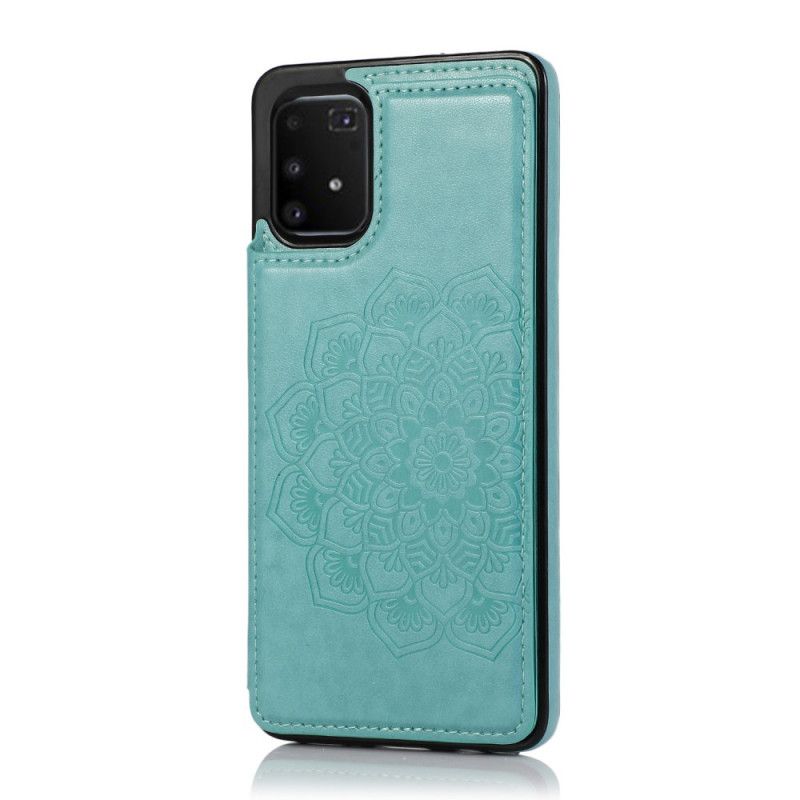 Cover Samsung Galaxy S10 Lite Grå Mandala Print Kortholder Original