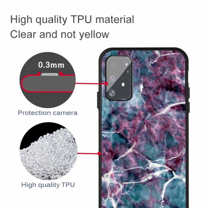 Cover Samsung Galaxy S10 Lite Lilla Marmor