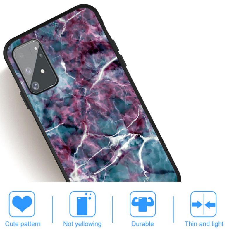 Cover Samsung Galaxy S10 Lite Lilla Marmor