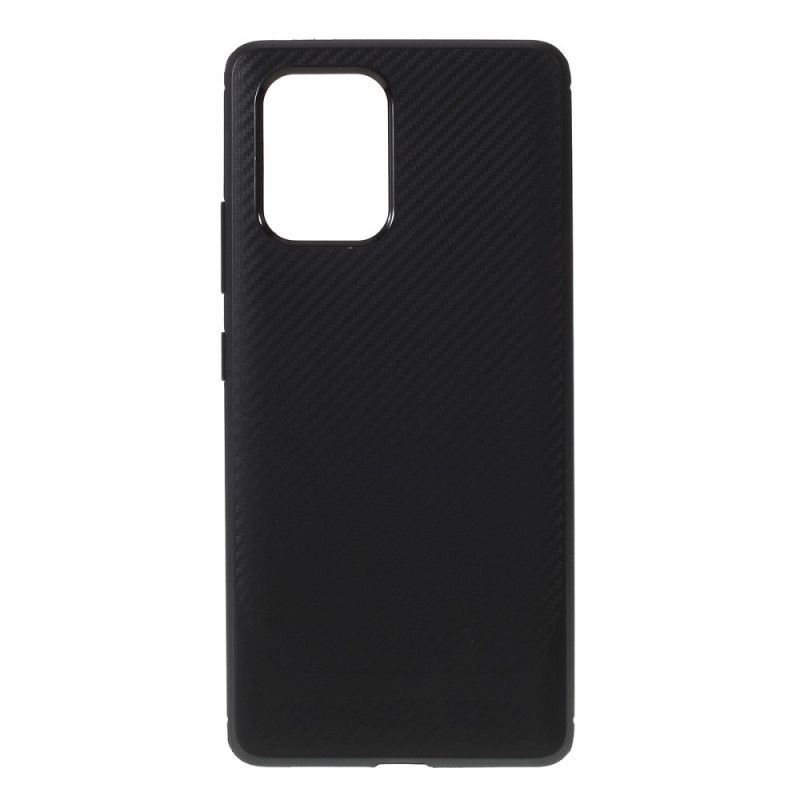 Cover Samsung Galaxy S10 Lite Sort Enkelt Kulfiber Original