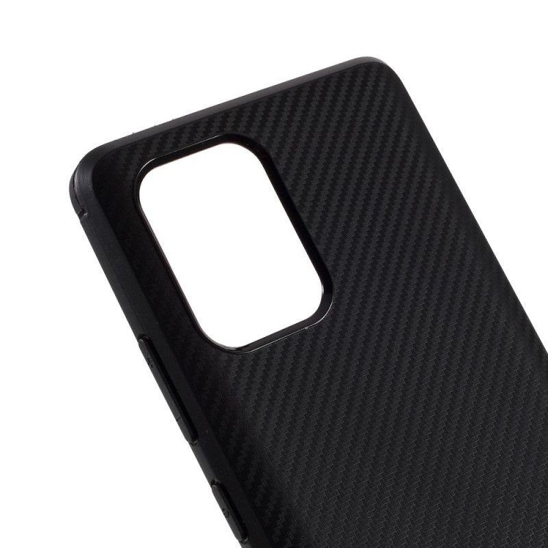 Cover Samsung Galaxy S10 Lite Sort Enkelt Kulfiber Original