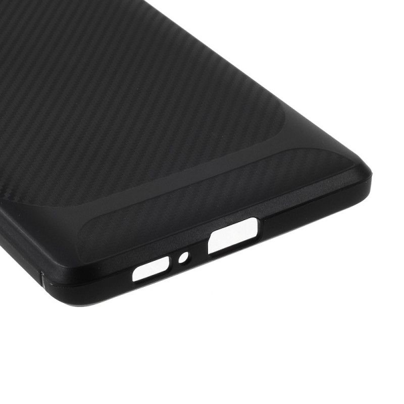 Cover Samsung Galaxy S10 Lite Sort Enkelt Kulfiber Original