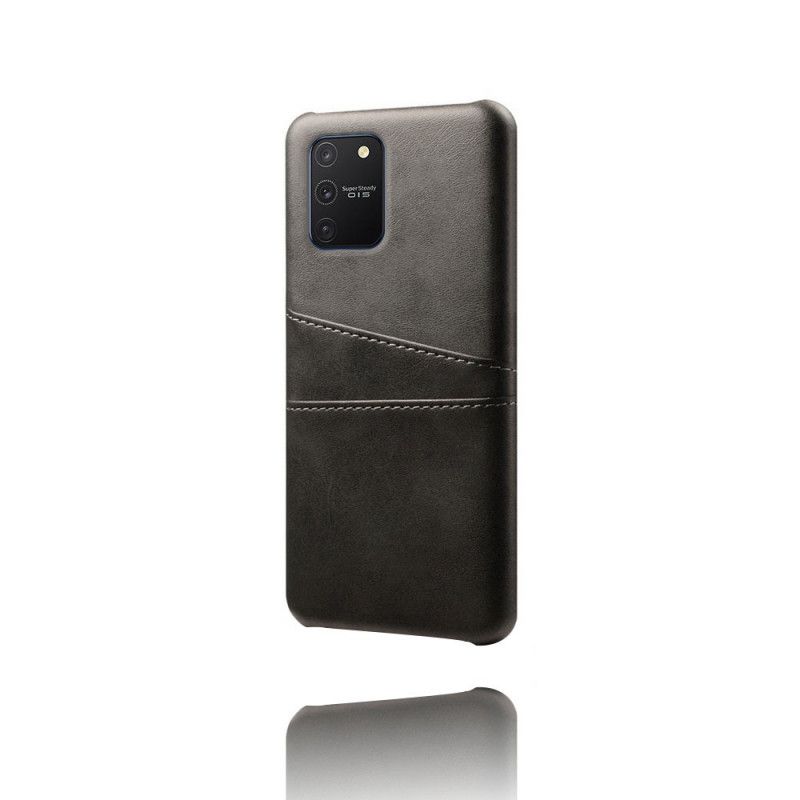 Cover Samsung Galaxy S10 Lite Sort Mobilcover Kortholder