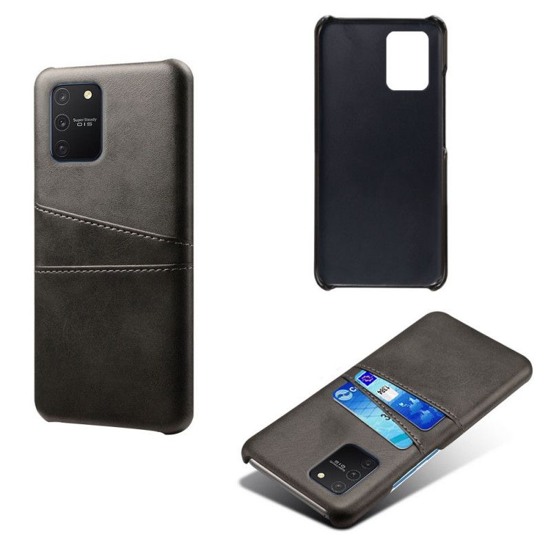 Cover Samsung Galaxy S10 Lite Sort Mobilcover Kortholder