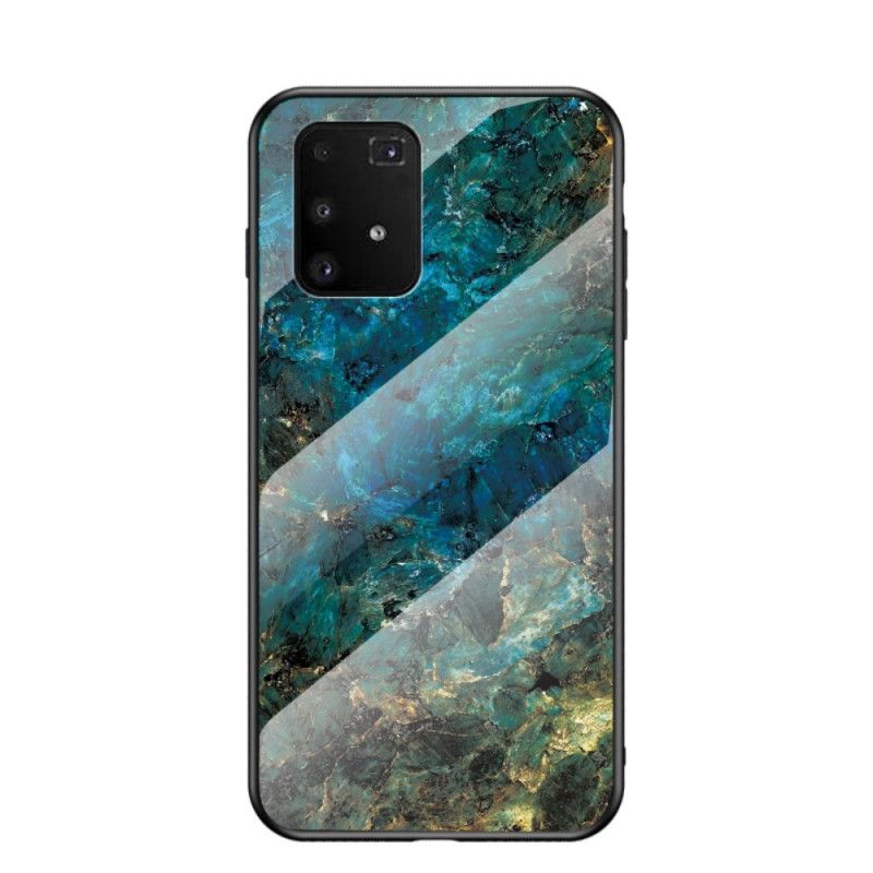 Cover Samsung Galaxy S10 Lite Sort Premiumfarver Hærdet Glas