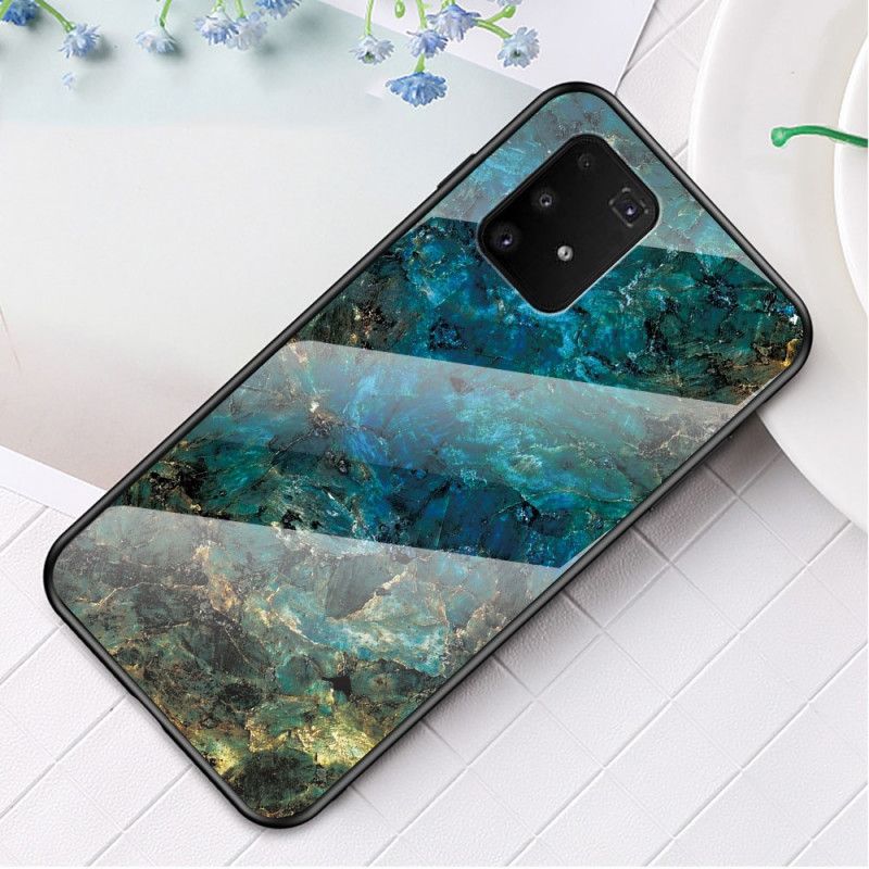 Cover Samsung Galaxy S10 Lite Sort Premiumfarver Hærdet Glas