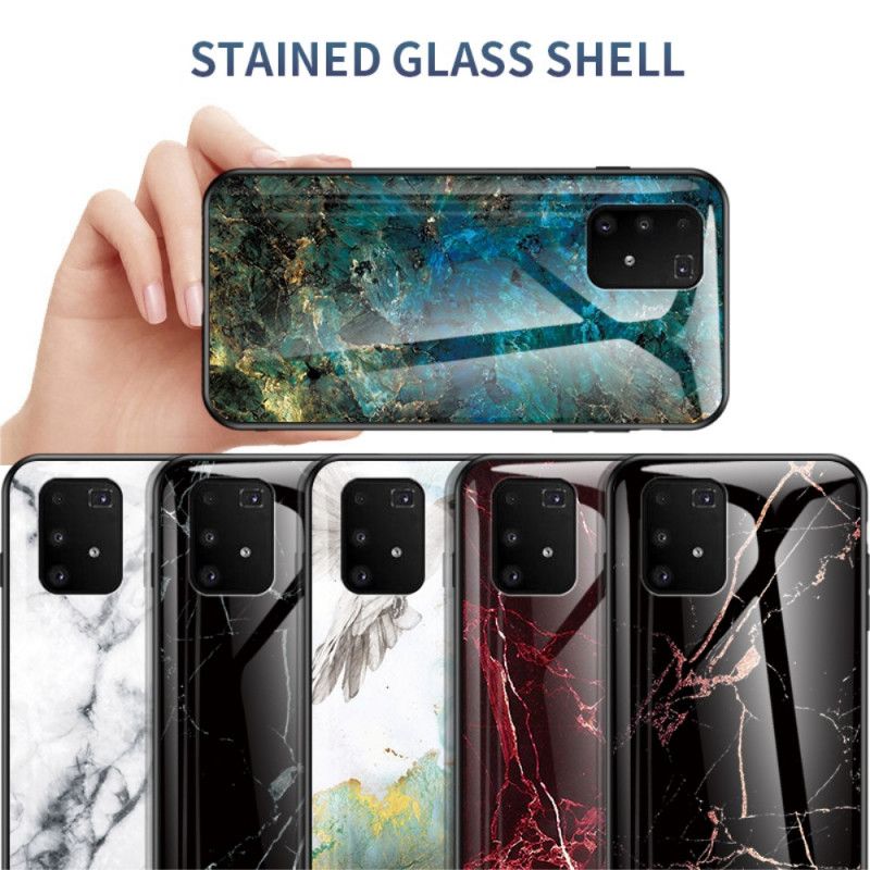 Cover Samsung Galaxy S10 Lite Sort Premiumfarver Hærdet Glas