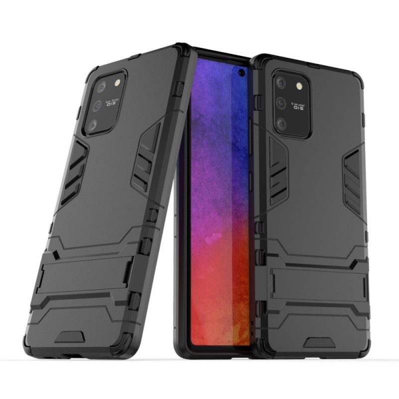 Cover Samsung Galaxy S10 Lite Sort Stærk Tunge Beskyttelse