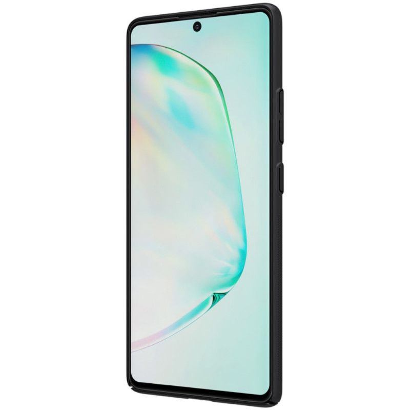 Cover Samsung Galaxy S10 Lite Sort Stiv Frostet Nillkin