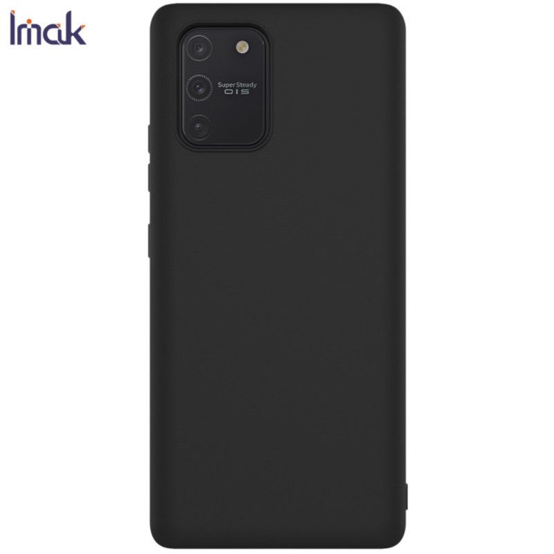 Cover Samsung Galaxy S10 Lite Sort Uc-1-Serie Silikone Måtter Imak Beskyttelse