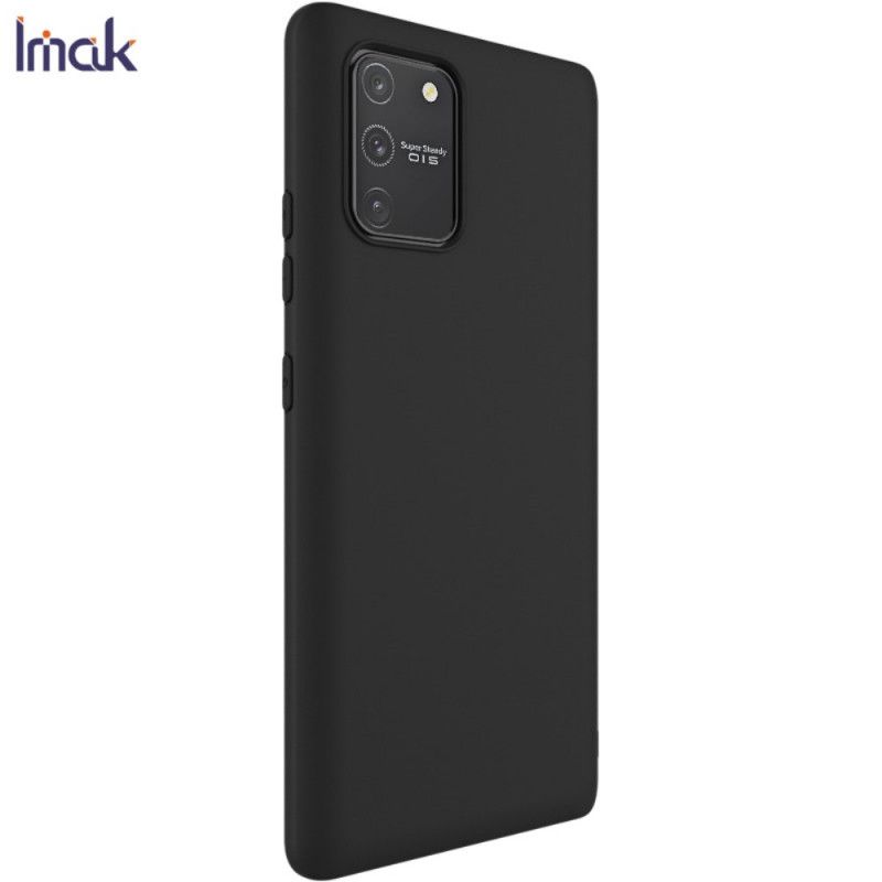 Cover Samsung Galaxy S10 Lite Sort Uc-1-Serie Silikone Måtter Imak Beskyttelse