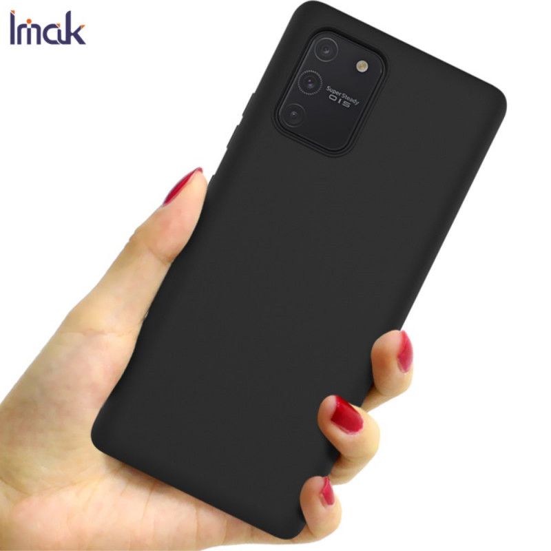 Cover Samsung Galaxy S10 Lite Sort Uc-1-Serie Silikone Måtter Imak Beskyttelse