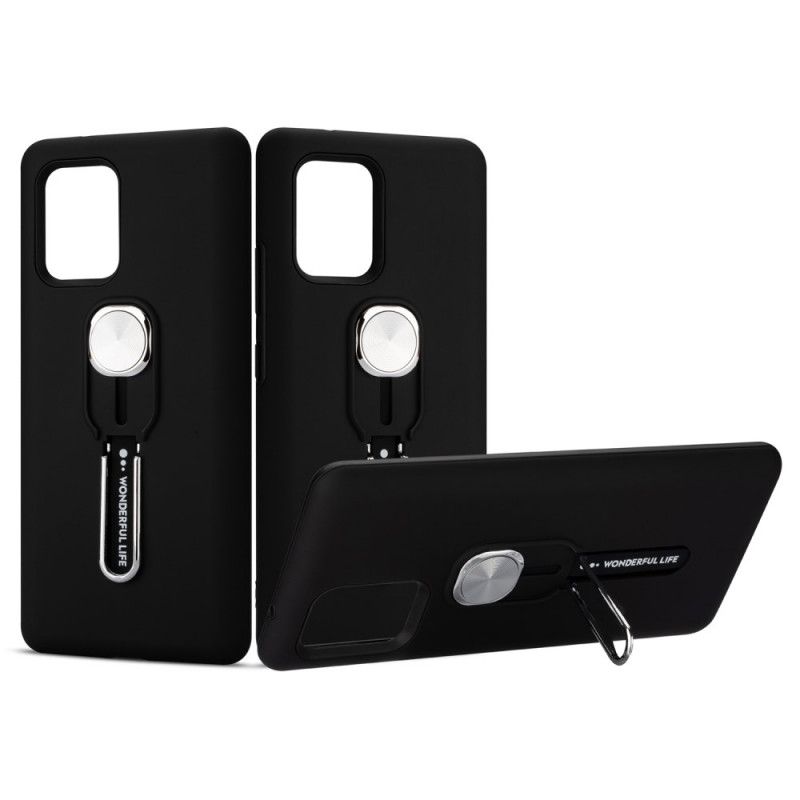 Cover Samsung Galaxy S10 Lite Sort Vidunderligt Liv Med Støttering Original