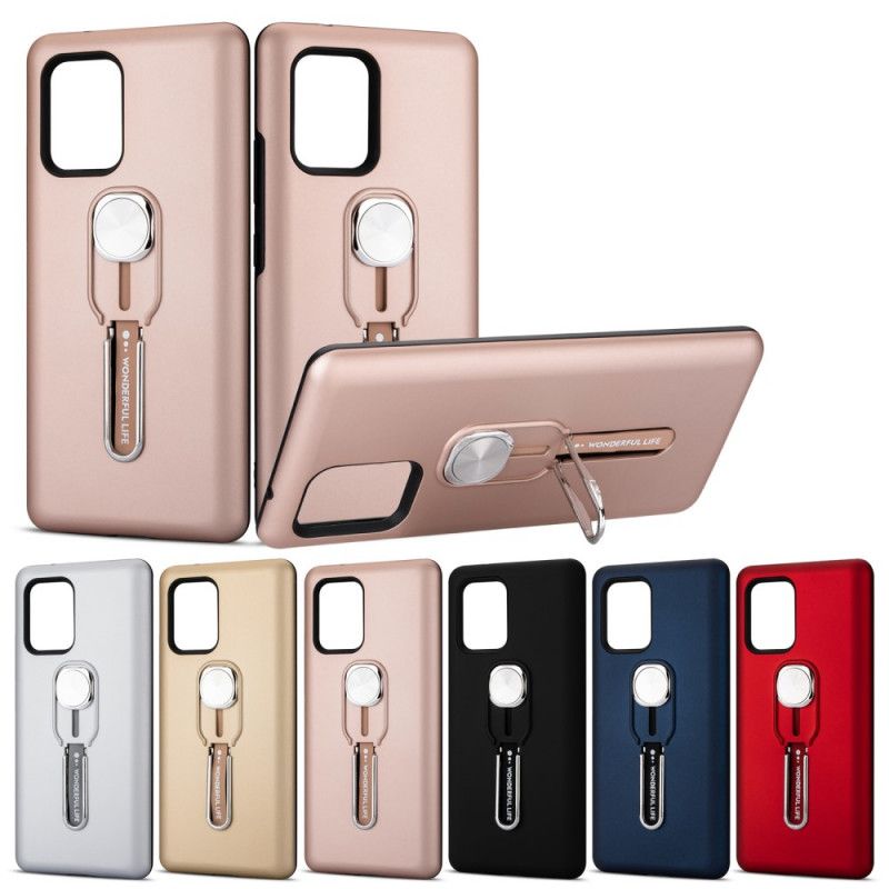 Cover Samsung Galaxy S10 Lite Sort Vidunderligt Liv Med Støttering Original