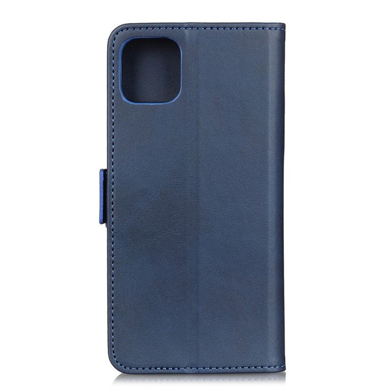 Flip Cover Læder Samsung Galaxy S10 Lite Rød Dobbelt Flap