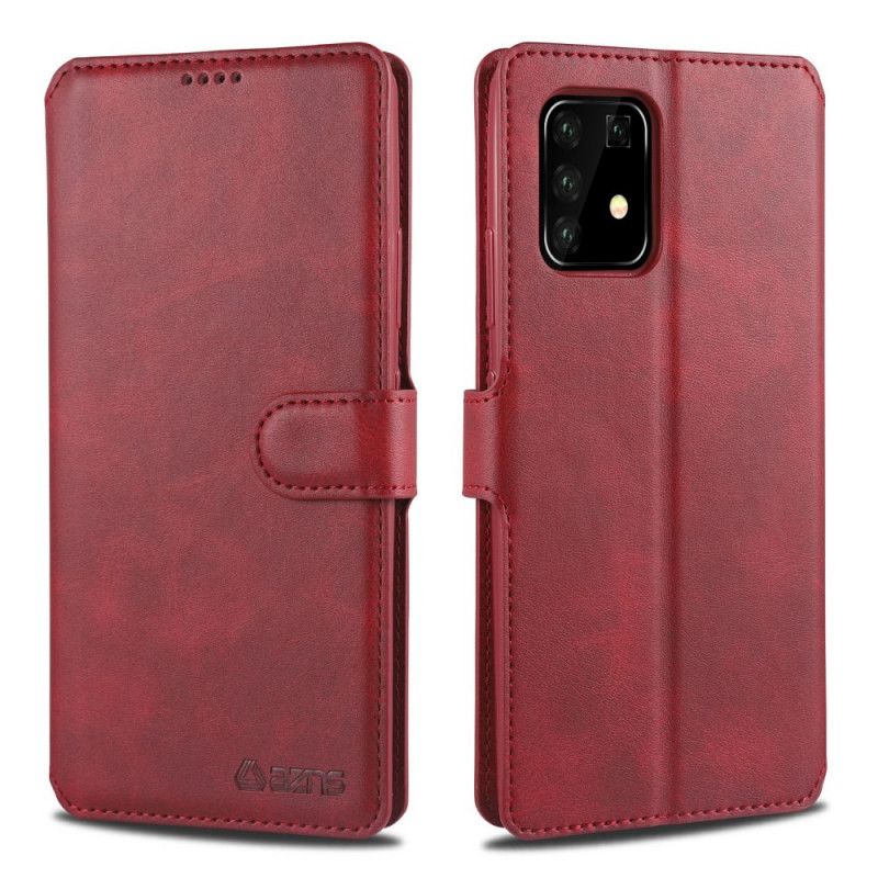 Flip Cover Samsung Galaxy S10 Lite Sort Mobilcover Retro Azns