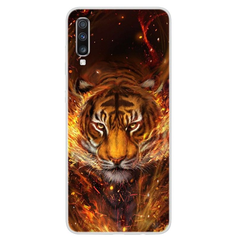 Cover for Samsung Galaxy A70 Ildtiger