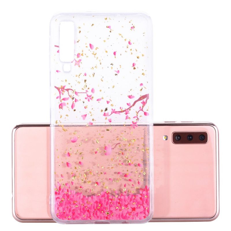 Cover for Samsung Galaxy A70 Kronblade Og Glitter