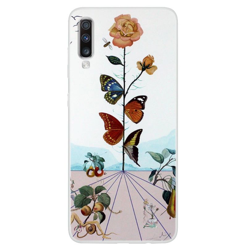 Cover for Samsung Galaxy A70 Sommerfugle Af Naturen