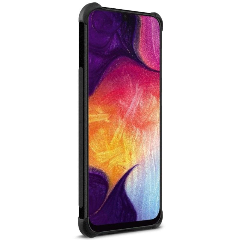 Cover for Samsung Galaxy A70 Sort Imak Hudfølelse