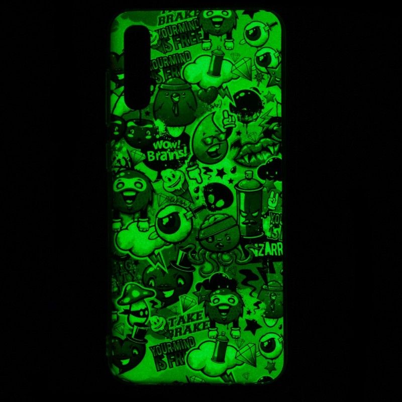 Cover Samsung Galaxy A70 Fluorescerende Vanvid