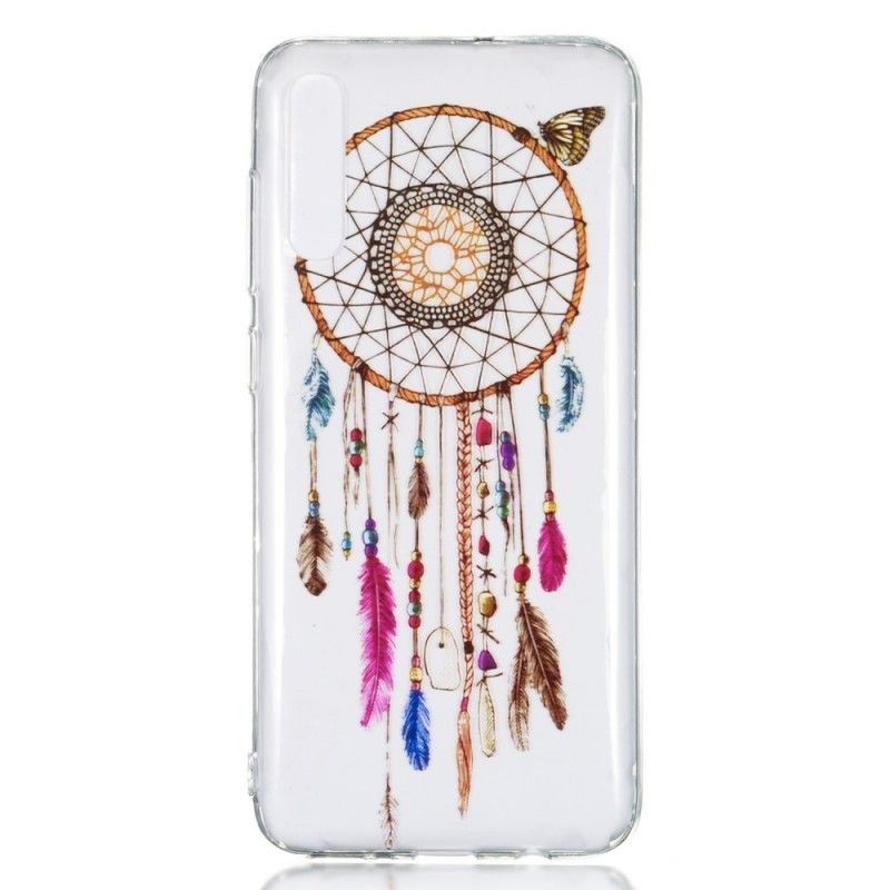 Cover Samsung Galaxy A70 Gennemsigtig Farverig Drømmefanger Original