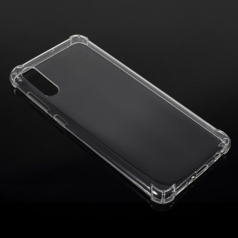 Cover Samsung Galaxy A70 Gennemsigtigt Design Plus Beskyttelse