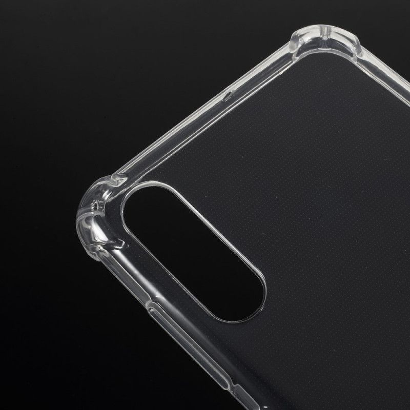 Cover Samsung Galaxy A70 Gennemsigtigt Design Plus Beskyttelse